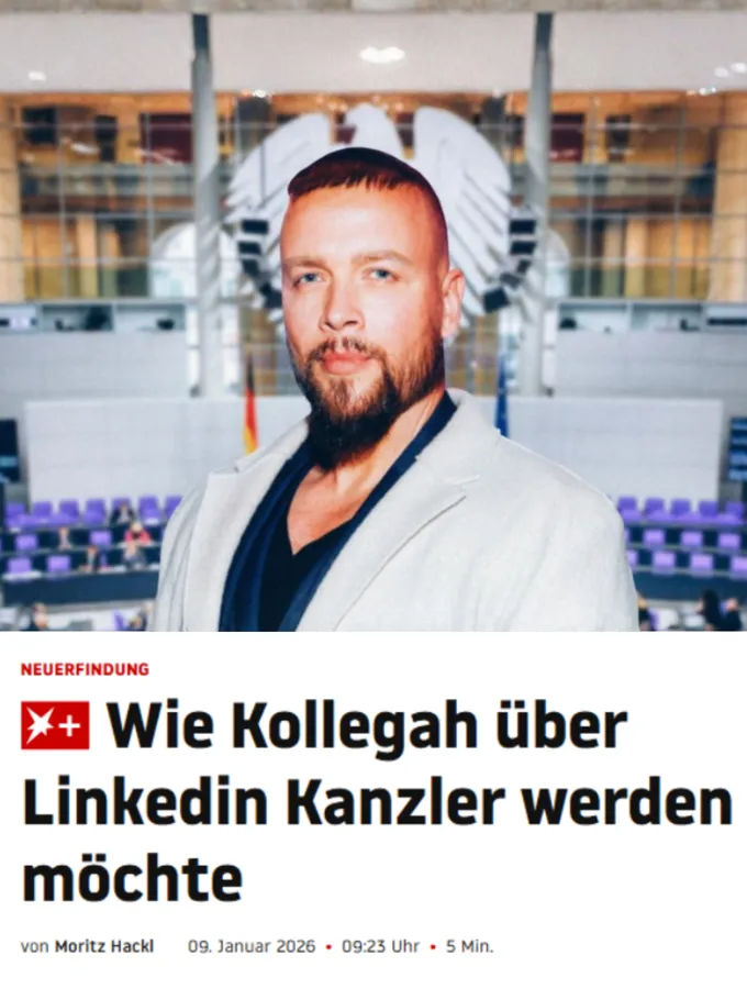 Portrait von Felix Blume (Kollegah) für die Kundenstimmen-Sektion